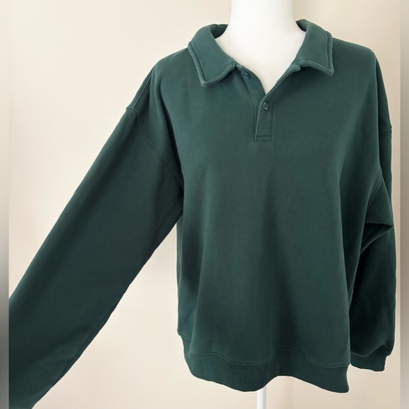 Kimberly C Forest Green Oversized Pullover - Picture 6 of 7